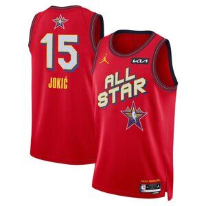 Mens Nikola Jokic Red 2025 All Star Jersey